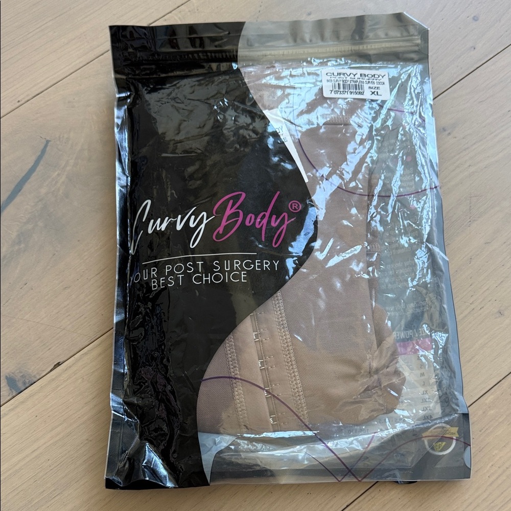 Curvy Body Post-Surgery Shapewear - Nude/Beige